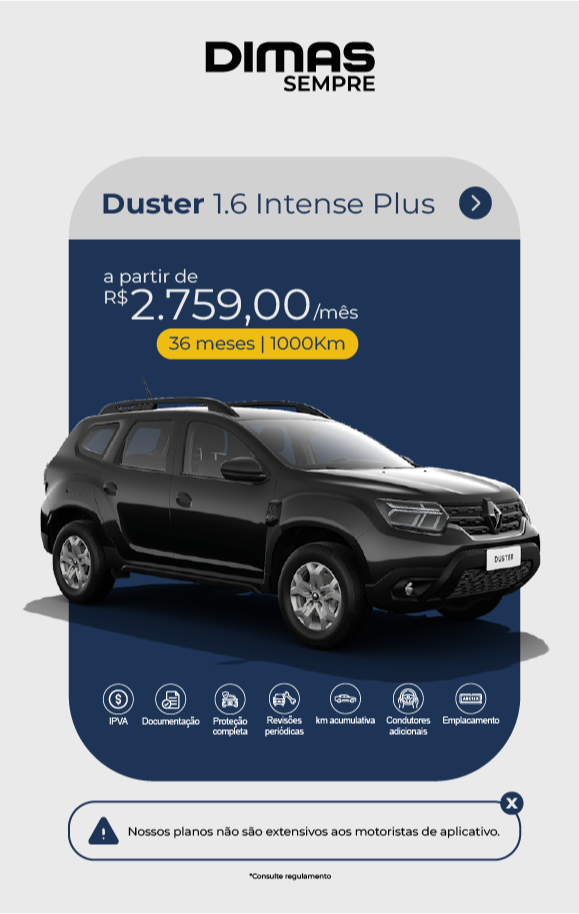 Duster 1.6 Intense Plus