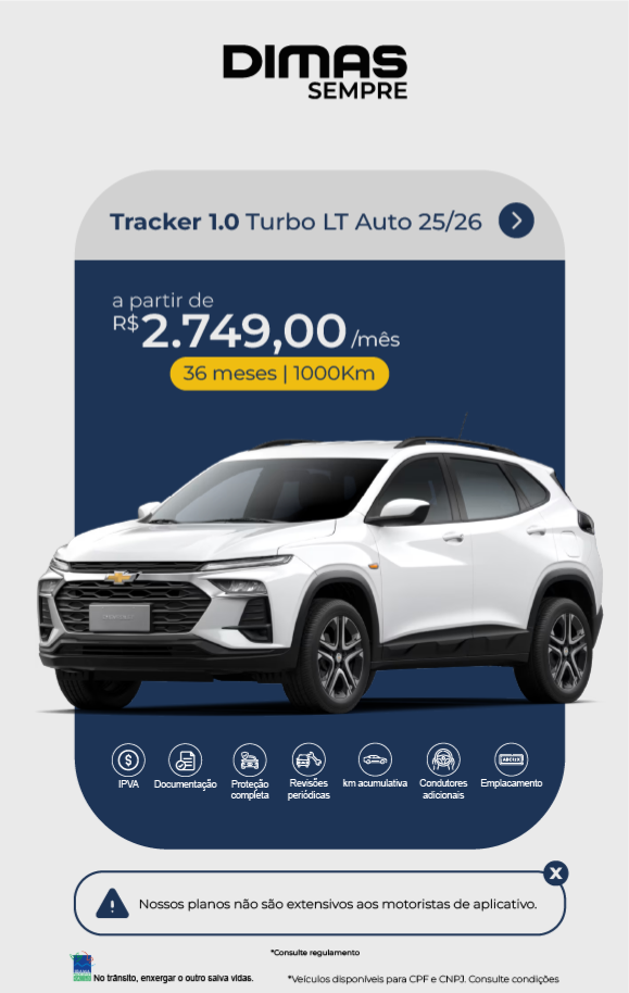 Tracker 1.0 Turbo LT Auto 25/26