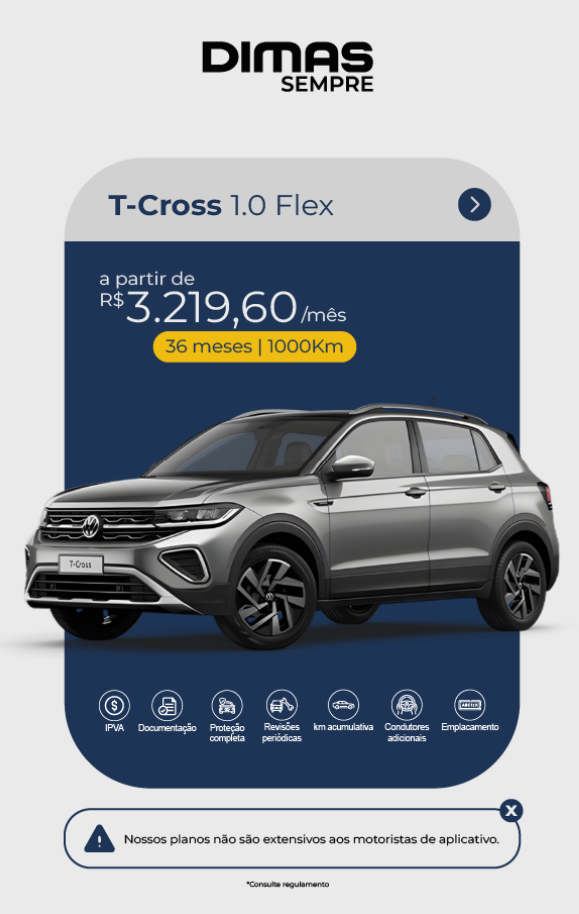 T-cross 1.0 Tsi Pack Interact Play