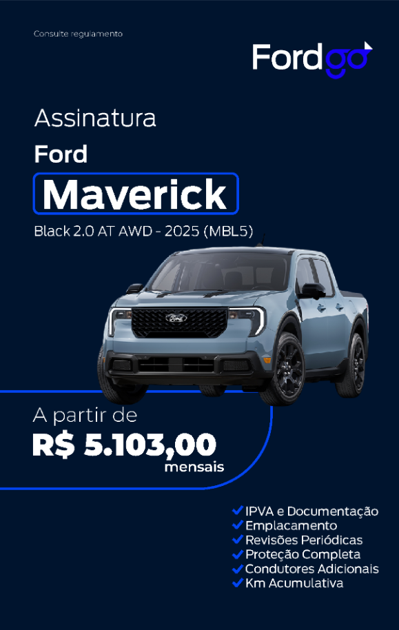 Maverick Black 2.0 AT AWD - 2025 (MBL5)